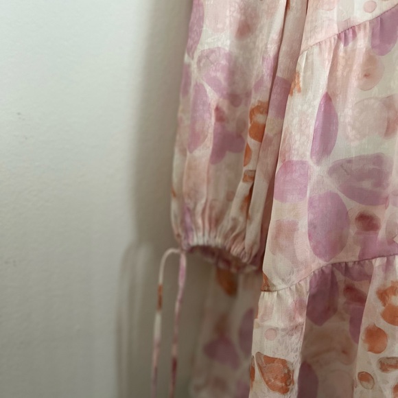 House of Harlow x REVOLVE Fleura Mini Dress in Watercolor Floral Size M - Picture 8 of 16